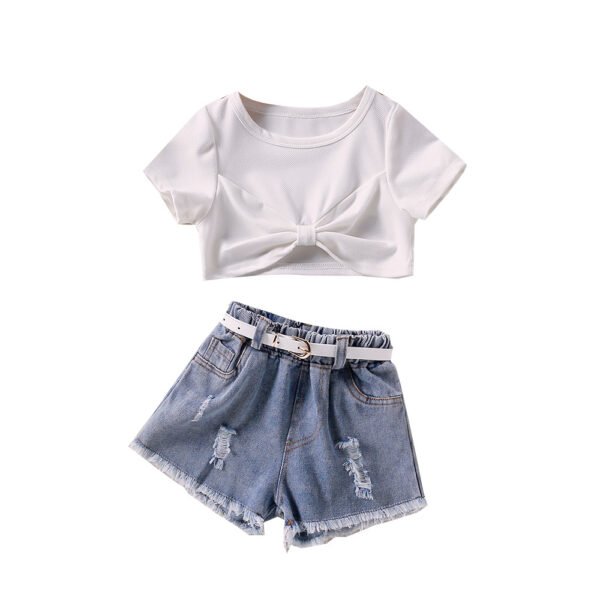 Liuliukd|Kids Girl Short Sleeve Clothes-Kids