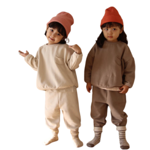 Liuliukd|Children Loose Casual Clothes Set-kids