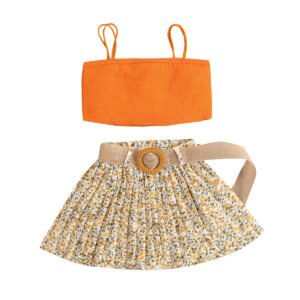 LiuliukdFloral Girls Summer Clothing Set