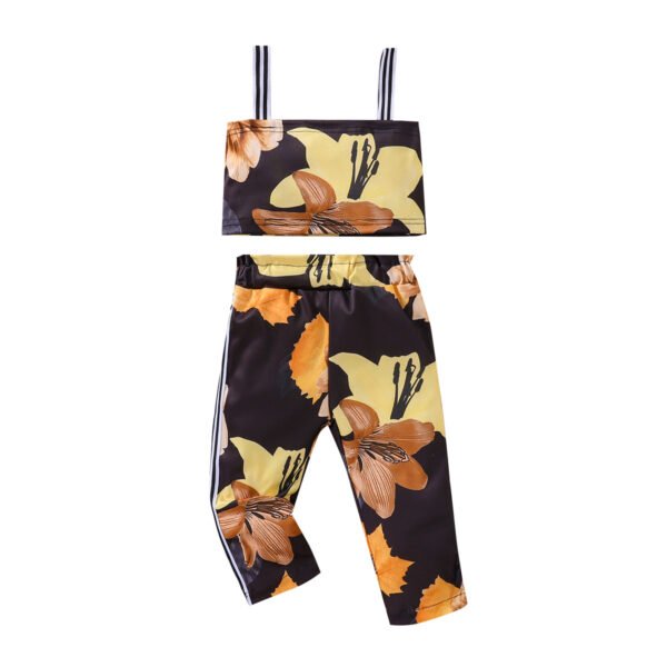 Liuliukd|Floral Vest Trousers 2022 New Arrivals Kids-Kids