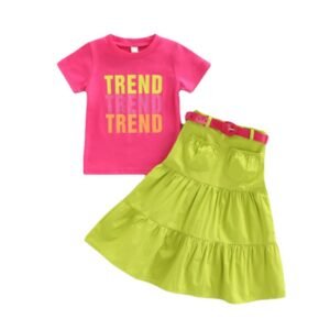 Liuliukd|Letter Clothes For Kids Girls-Kids