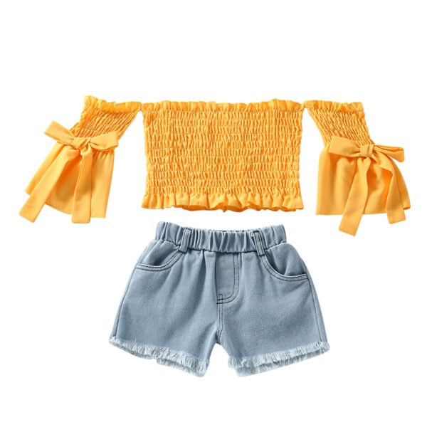 Liuliukd|Off Shoulder Clothes For Girls-Kids