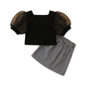 Liuliukd|Plaid Children Wear Girl-Kids