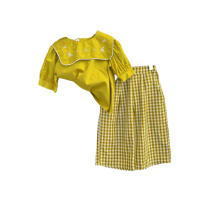 Liuliukd|Plaid Kids Sets Two Piece-Kids