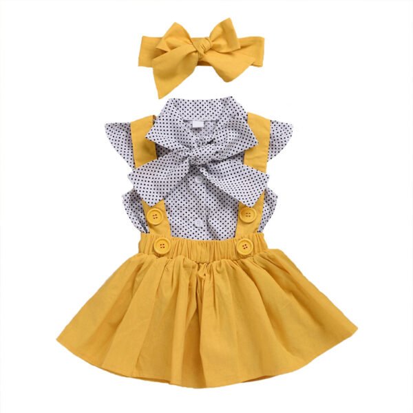 Liuliukd|Polka Dot Toddler Girl Sets-Kids