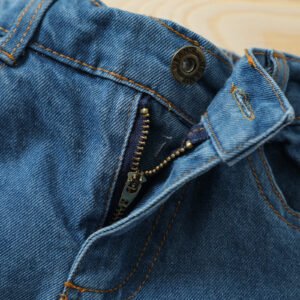 LiuliukdGirls Denim Flared Trouser Suit-detail-kids2