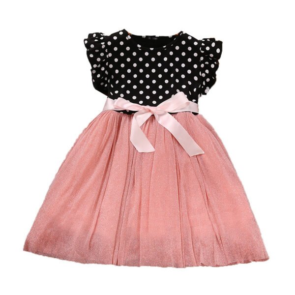 Liuliukd|Polka Dot Kids Summer Dress-Kids