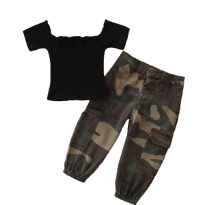 Liuliukd|Camouflage Girls Clothes-Kids