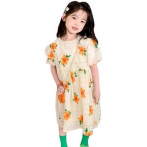 Liuliukd|Flower Dress For Kids Girl-Kids