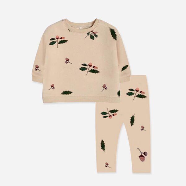 Liuliukd|Print Toddler Kids Clothes-Color-Baby