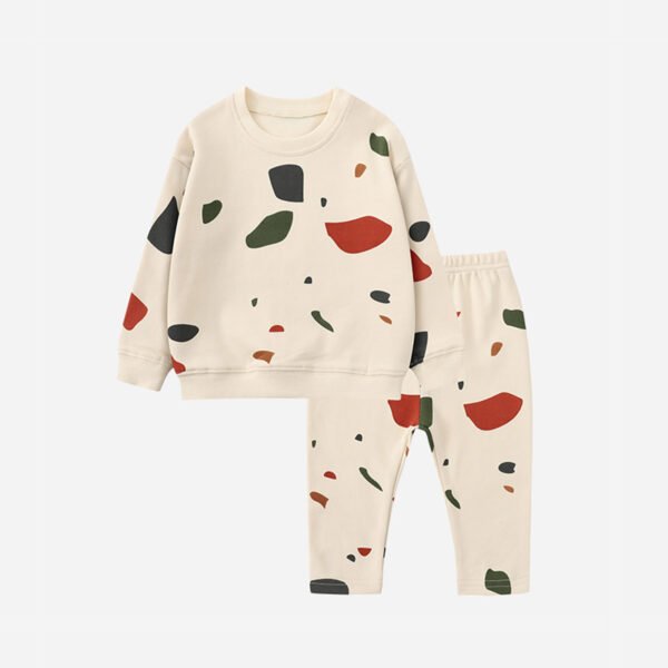 Liuliukd|Print Toddler Kids Clothes-Color-Baby