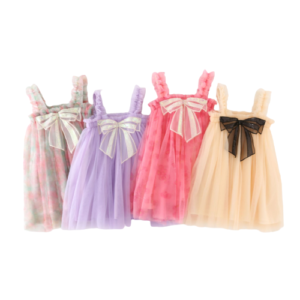 Liuliukd|Mesh Girls Dresses-Kids