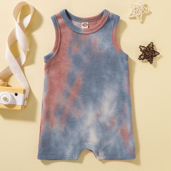 Liuliukd|Tie Dye Baby Clothes-Red-Baby