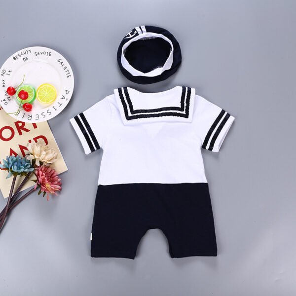 Liuliukd|Baby Sailor Suit-White-Baby