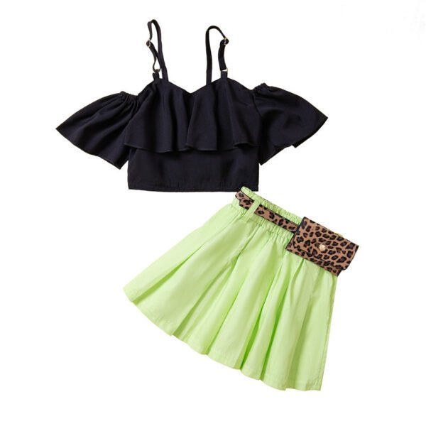 Liuliukd|Backless Suit Girls Clothing-Kids