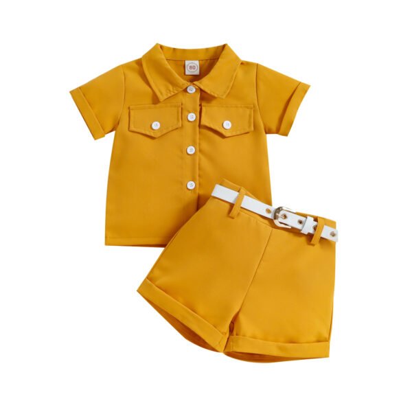 Liuliukd|Candy Color Kids Outfits-Kids