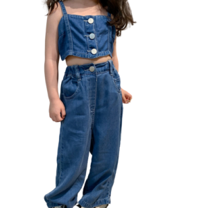 Liuliukd|Denim Clothes For Kids-Kids