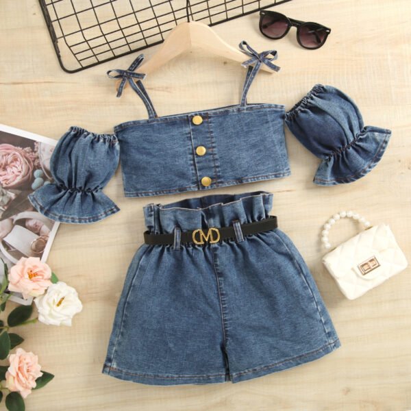 Liuliukd|Denim Kids Wholesale Clothing-Blue-Kids