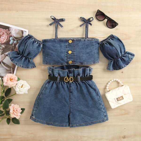 Liuliukd|Denim Kids Wholesale Clothing-Blue-Kids