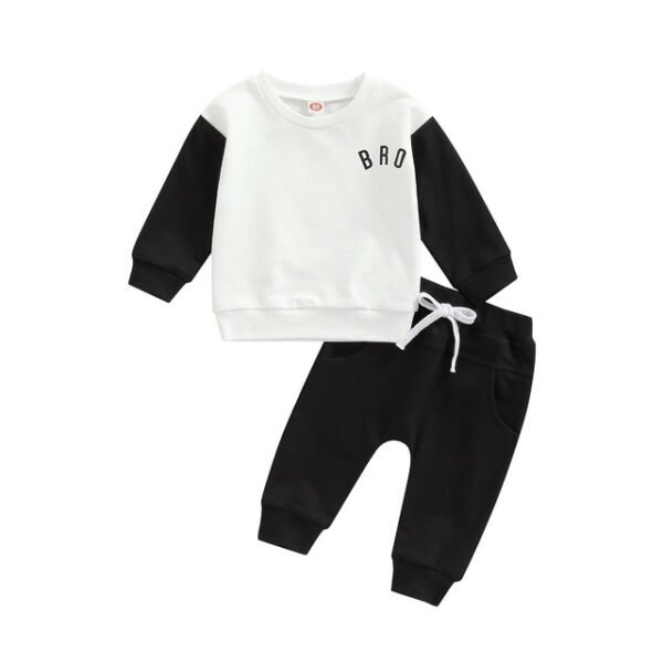 Liuliukd|Letter Baby Boy Clothes-Patchwork-Kids