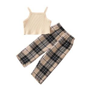 Liuliukd|Plaid Children Suit-Kids