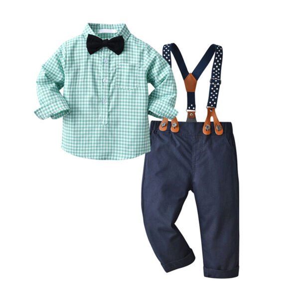 Liuliukd|Plaid Clothing Boys-Baby