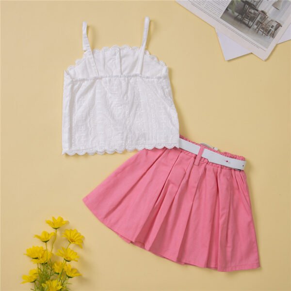 Liuliukd|Solid Color Children Clothing-White-Kids