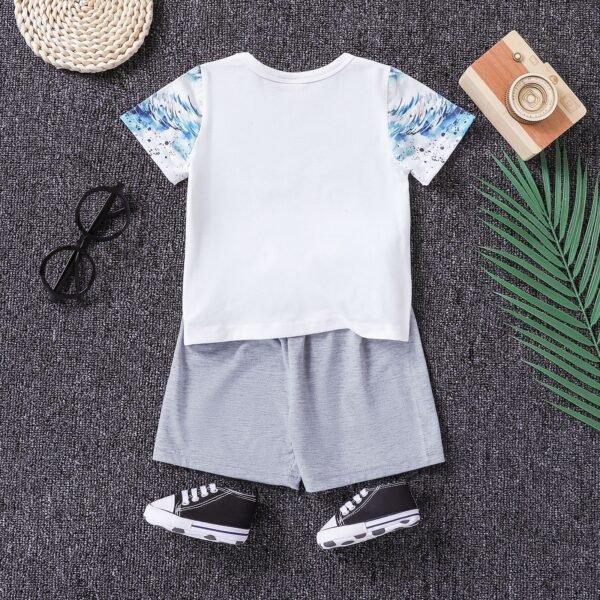 Liuliukd|Wolf Boys Clothes-Gray-Kids