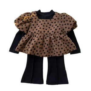 Liuliukd|Floral Three Piece Children Clothing Wholesale-Kids