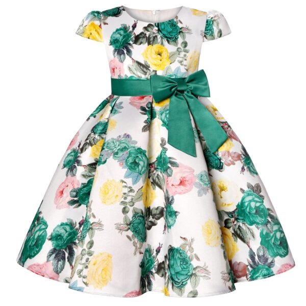 Liuliukd|Flower Kids Dresses For Girls-Mini-Kids