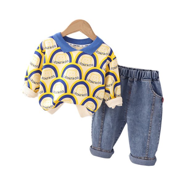 Liuliukd|Cartoon Boys Clothes Set-Kids