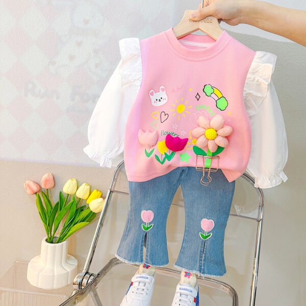 Liuliukd|Children Clothing Girls-Pink-Kids