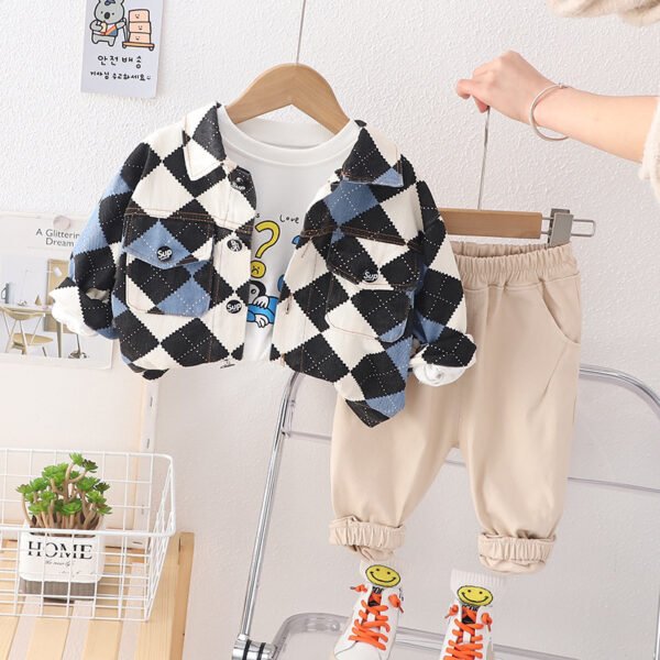 Liuliukd|Diamond Boys Clothes Wholesale-Blue-Kids
