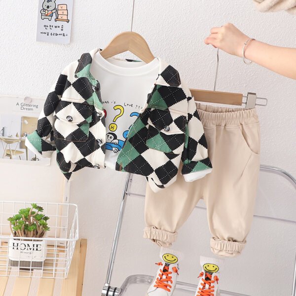 Liuliukd|Diamond Boys Clothes Wholesale-Green-Kids