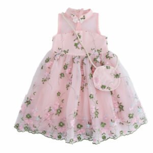 Liuliukd|Embroidery Flower Girls Dresses-Kids