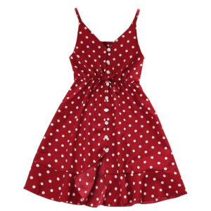 Liuliukd|Polka Dot Kids Princess Dress-Kids