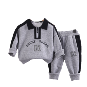 Liuliukd|Letter Patchwork Boys Clothes-Kids