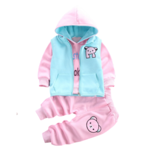 Liuliukd|Bear Children Winter Clothes-Kids