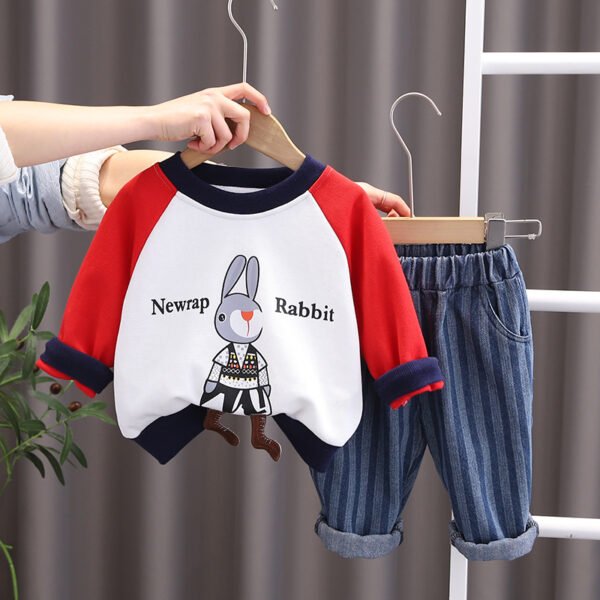 Liuliukd|Ribbit Boys Clothes Bulk-Red-Kids