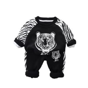 Liuliukd|Stripe Tiger Kids Outfits-Kids