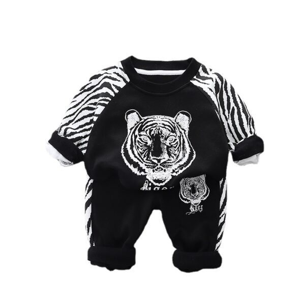 Liuliukd|Stripe Tiger Kids Outfits-Kids