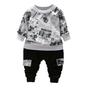 Liuliukd | Toddler Boys Letter Tracksuits-Kids