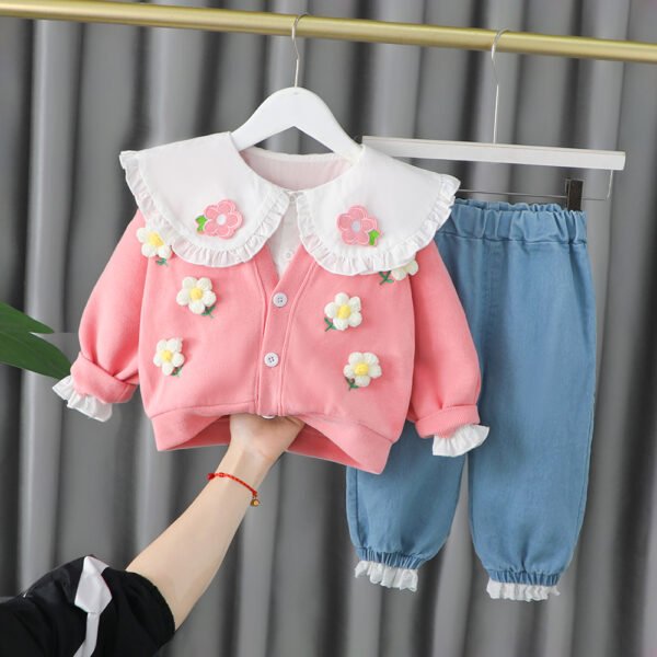 Liuliukd|Flower Girls Clothing-Pink-Kids