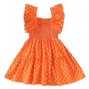 Liuliukd | Girls Polka Dot Dress-Kids