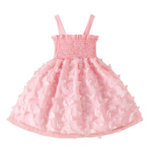 Liuliukd | Butterfly Dress For Girls-Kids