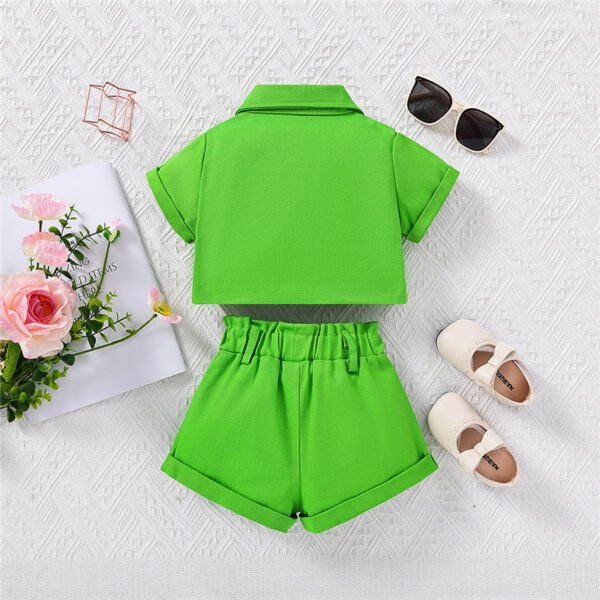 Liuliukd | Denim Kids Clothes-Green-Kids